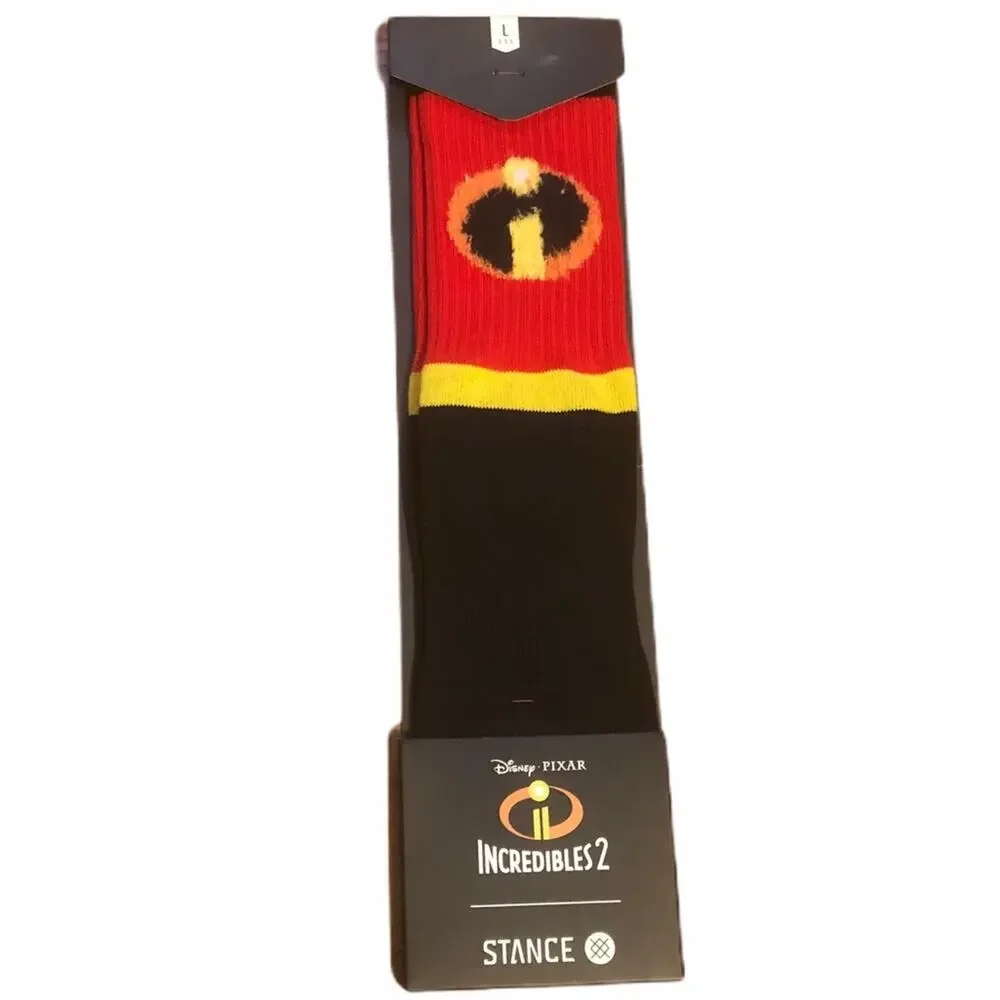 Stance x Pixar The Incredibles 2 Socks Kids Sz L